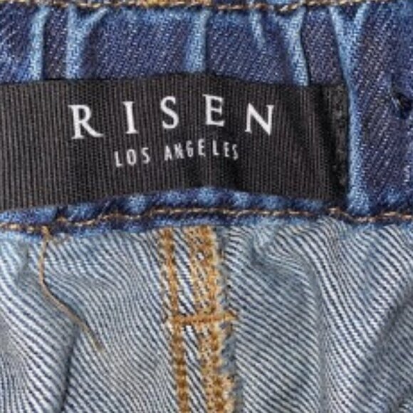 NWT Risen Pull On Mom Fit Jeans 25 - Picture 2 of 5